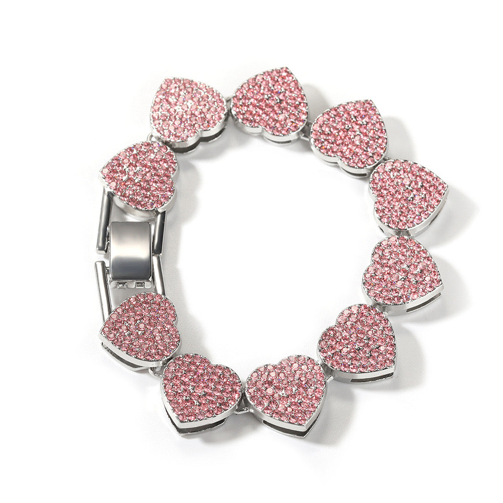 Heart Link Bracelet 💗🔗