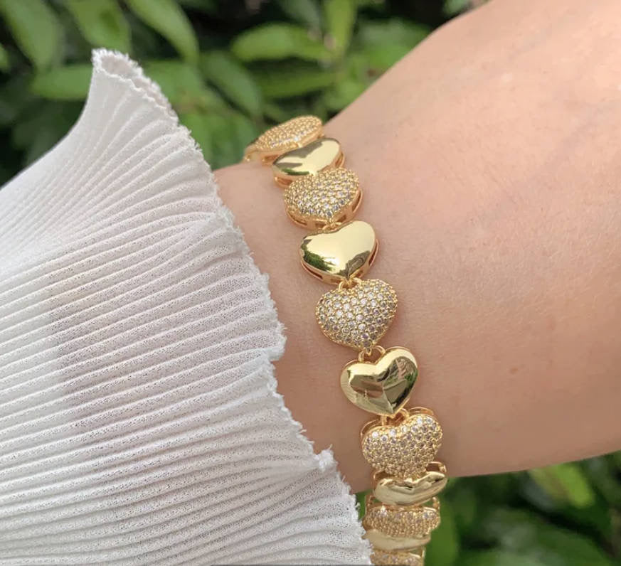 Heart of Gold Bracelet 🎷