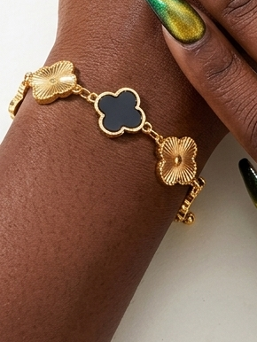 Eclipse Gold Bracelet 🖤💛