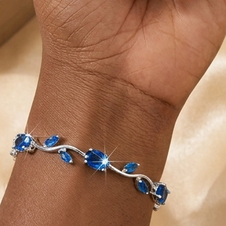 Blue Rose Delight Bracelet 🥀💙