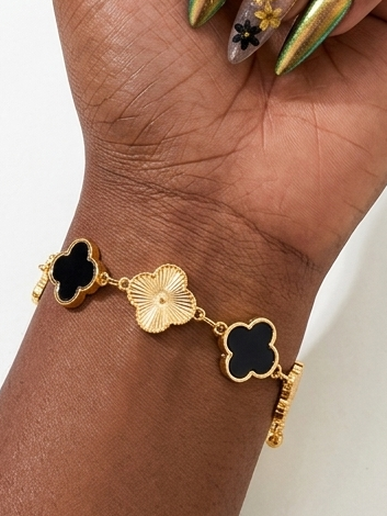 Eclipse Gold Bracelet 🖤💛